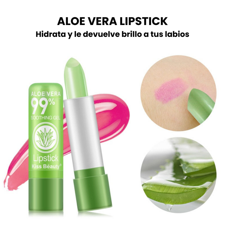 Beauty® Lipstick Antiedad de Aloe Vera